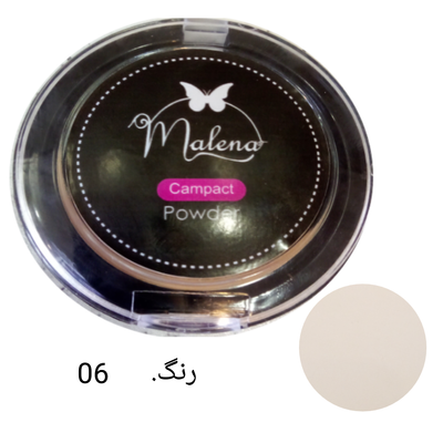 پنکیک سوپر استی مالنا دو کاره 06 malena SuperStay compact Powder